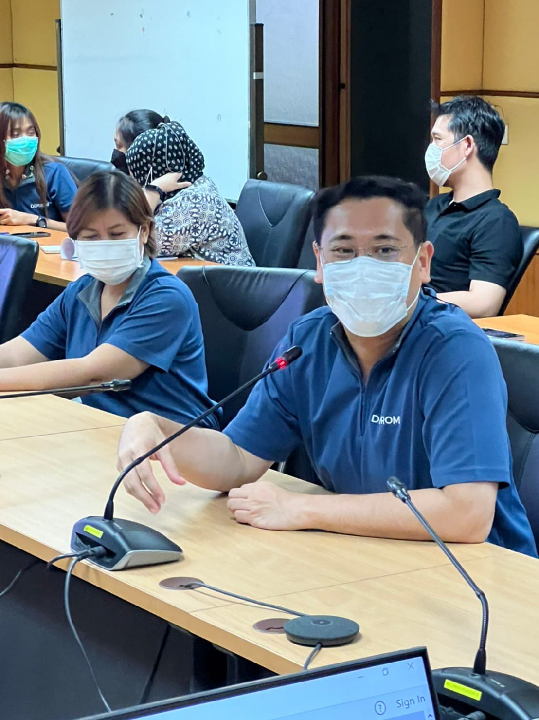 ประกาศเจตนารมณ์ร่วมขับเคลื่อนองค์กรคุณธรรม และประกาศคุณธรรมเป้าหมาย