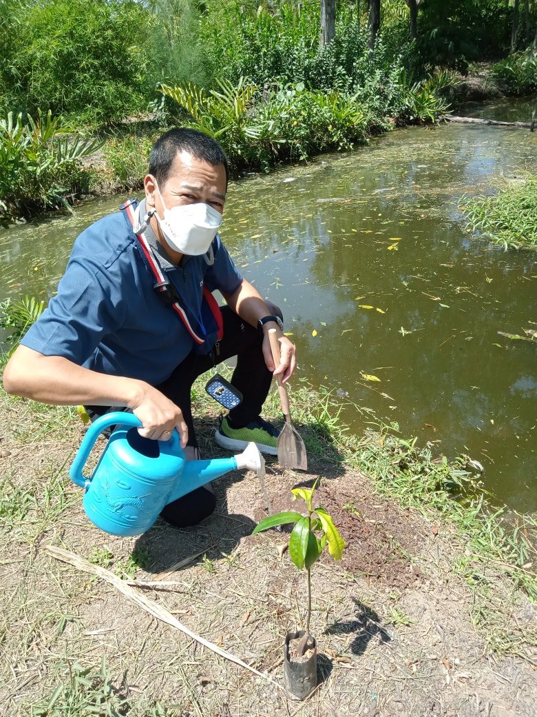 ร่วมปลูกต้นไม้ เนื่องในโอกาสวันคุ้มครองโลกและวันต้นไม้ประจำปีแห่งชาติ