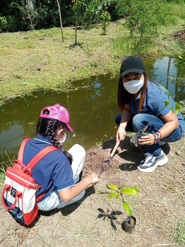 ร่วมปลูกต้นไม้ เนื่องในโอกาสวันคุ้มครองโลกและวันต้นไม้ประจำปีแห่งชาติ