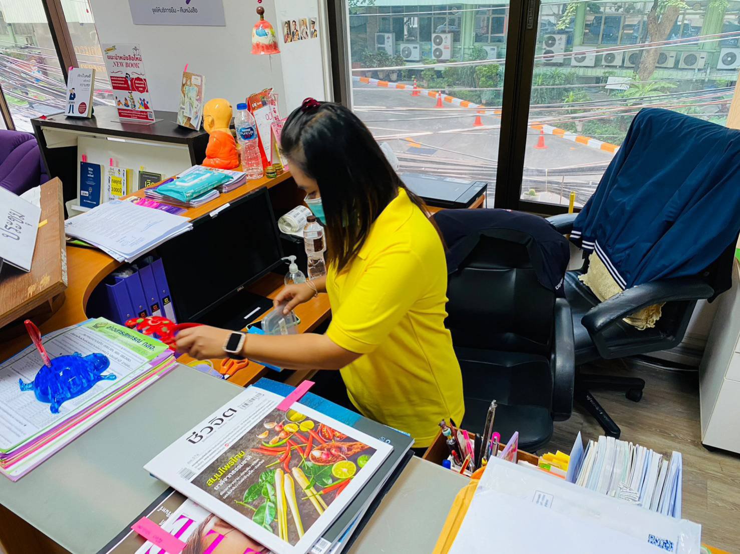กิจกรรม 5 ส. ศูนย์เทคโนโลยีสารสนเทศและการสื่อสาร กรมส่งเสริมอุตสาหกรรม
