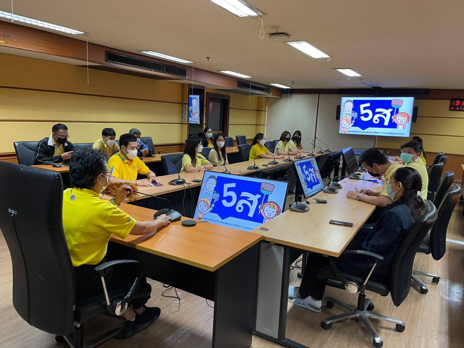 กิจกรรม 5 ส. ศูนย์เทคโนโลยีสารสนเทศและการสื่อสาร กรมส่งเสริมอุตสาหกรรม