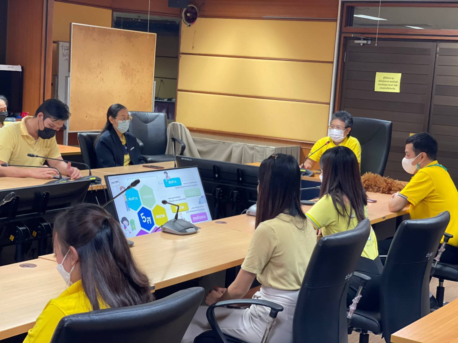 กิจกรรม 5 ส. ศูนย์เทคโนโลยีสารสนเทศและการสื่อสาร กรมส่งเสริมอุตสาหกรรม