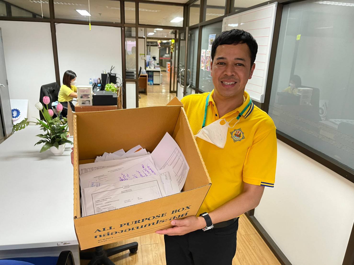 กิจกรรม 5 ส. ศูนย์เทคโนโลยีสารสนเทศและการสื่อสาร กรมส่งเสริมอุตสาหกรรม