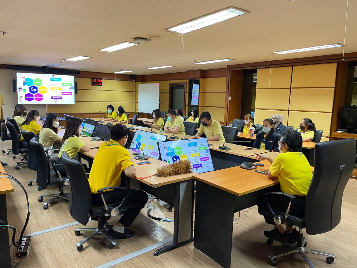 กิจกรรม 5 ส. ศูนย์เทคโนโลยีสารสนเทศและการสื่อสาร กรมส่งเสริมอุตสาหกรรม