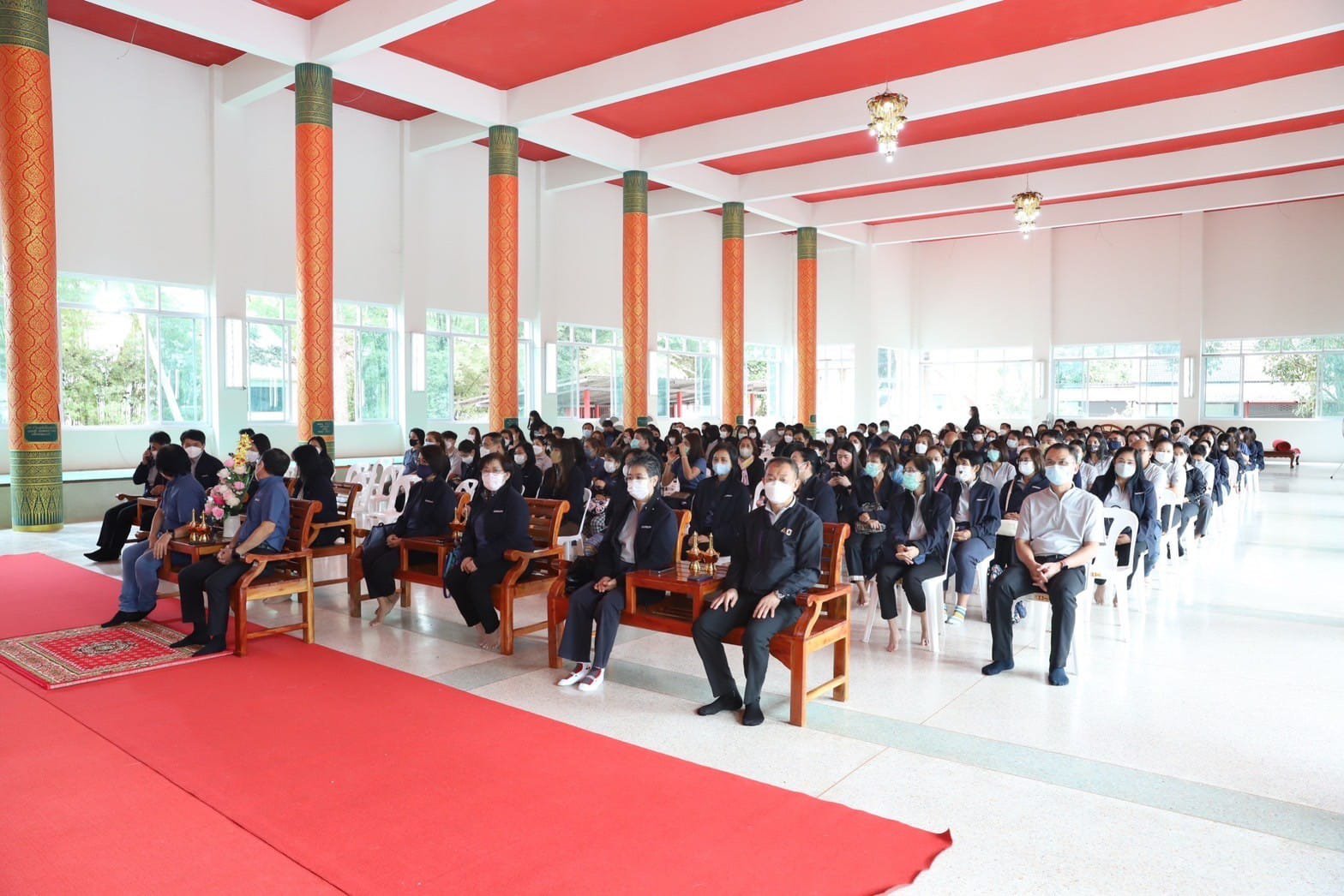 ศส.กสอ เข้าร่วมกิจกรรมส่งเสริมคุณธรรม จริยธรรม ณ วัดป่าเขาใหญ่ จังหวัดนครราชสีมา