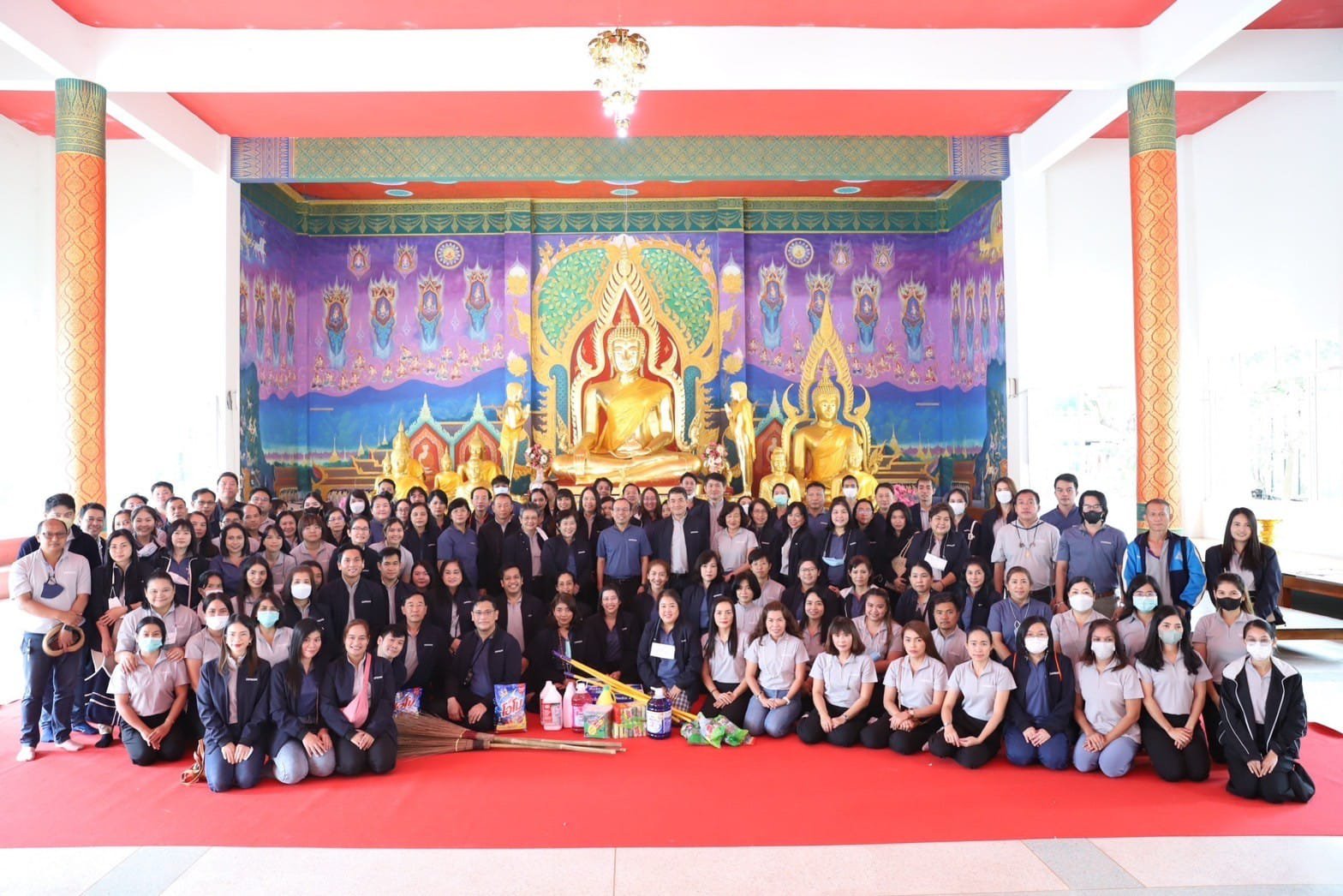 ศส.กสอ เข้าร่วมกิจกรรมส่งเสริมคุณธรรม จริยธรรม ณ วัดป่าเขาใหญ่ จังหวัดนครราชสีมา