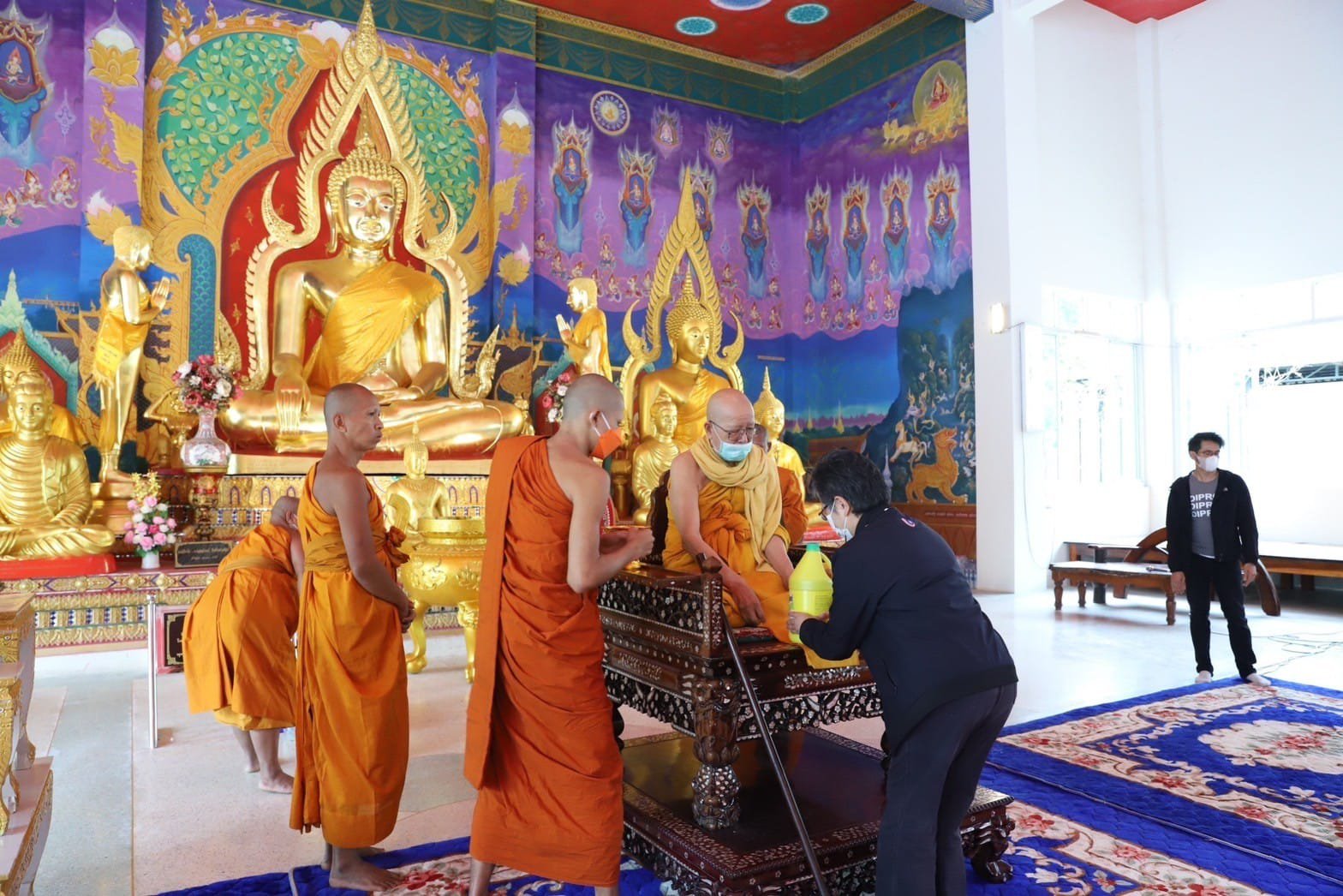 ศส.กสอ เข้าร่วมกิจกรรมส่งเสริมคุณธรรม จริยธรรม ณ วัดป่าเขาใหญ่ จังหวัดนครราชสีมา