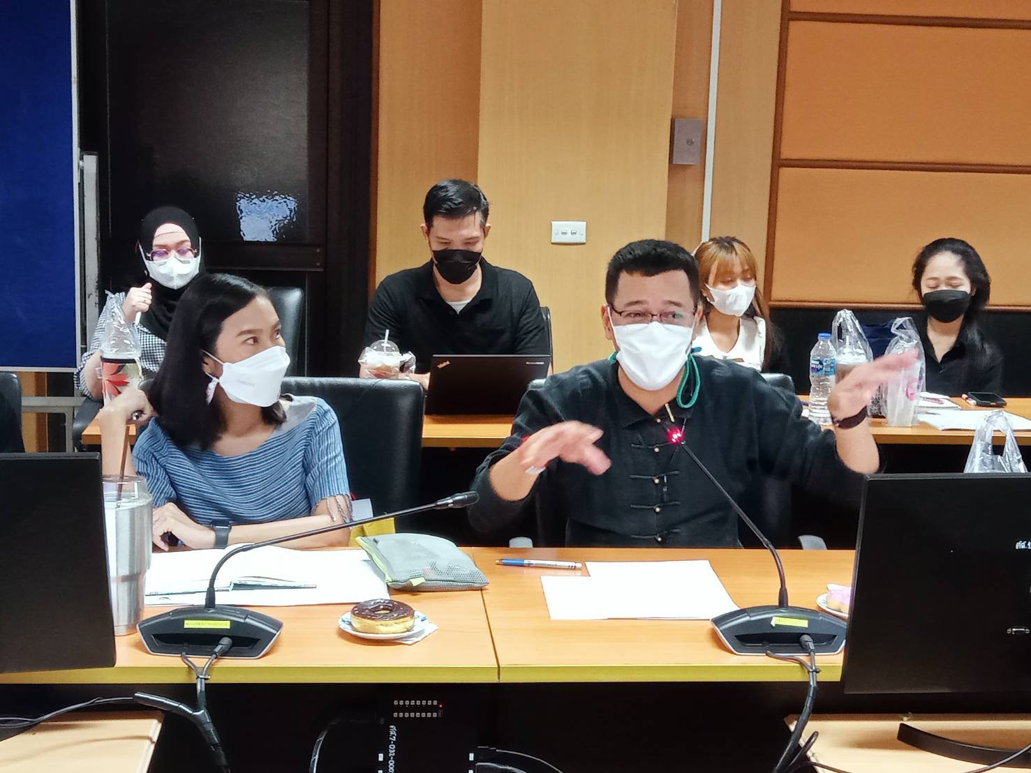 ประชุมคณะผู้บริหารและเจ้าหน้าที่ในสังกัด ศส.กสอ.  ประจำเดือน กุมภาพันธ์ 2566