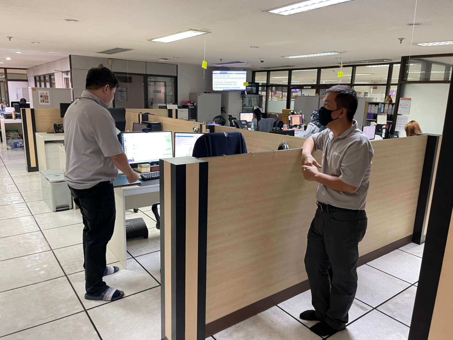 กิจกรรม 5 ส. ศูนย์เทคโนโลยีสารสนเทศและการสื่อสาร กรมส่งเสริมอุตสาหกรรม