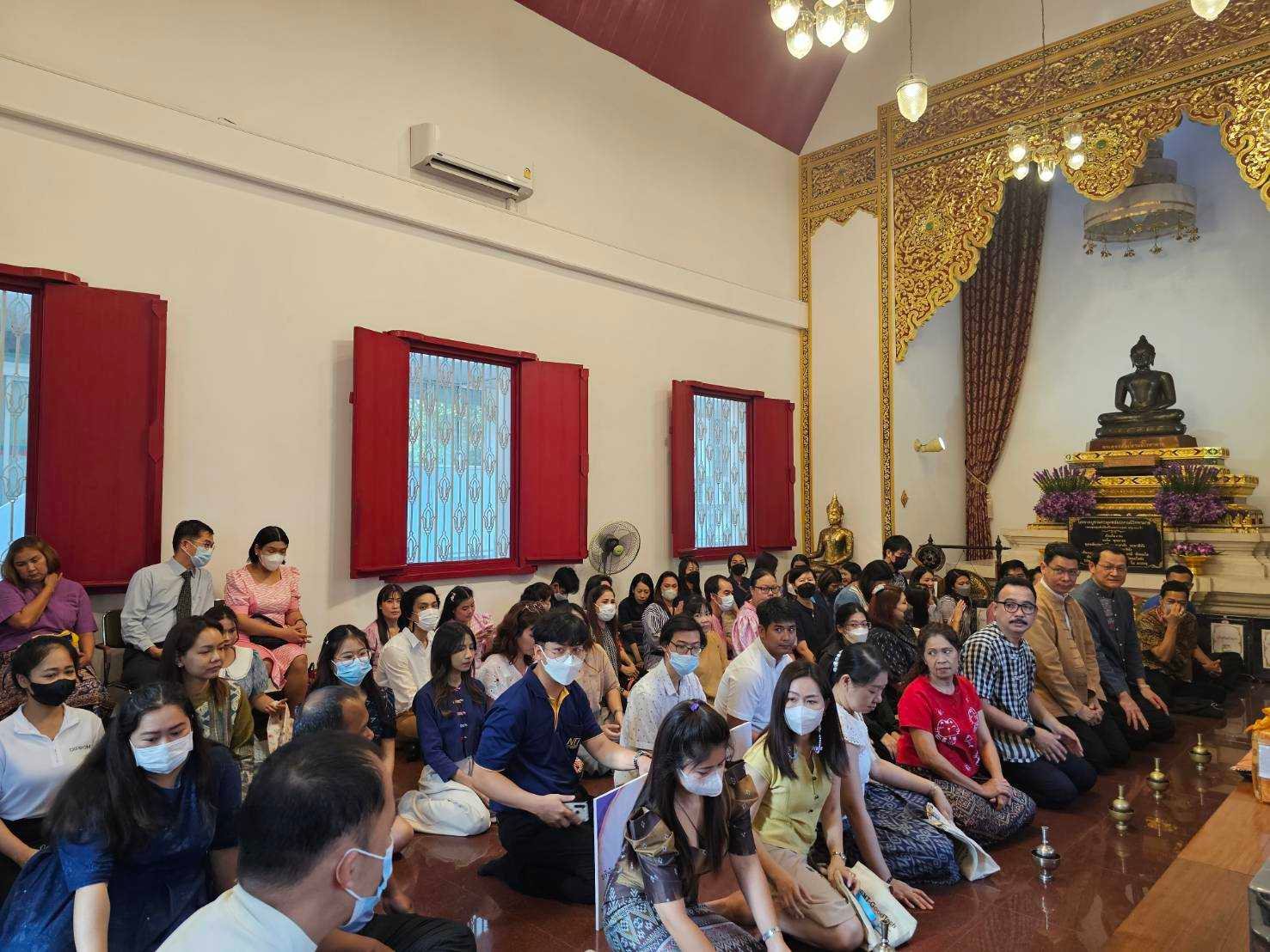 ศส.กสอและกข.กสอ เข้าร่วมกิจกรรมเข้าวัดทำบุญ ณ โรงพยาบาลสงฆ์ เนื่องใน “วันมาฆบูชา”