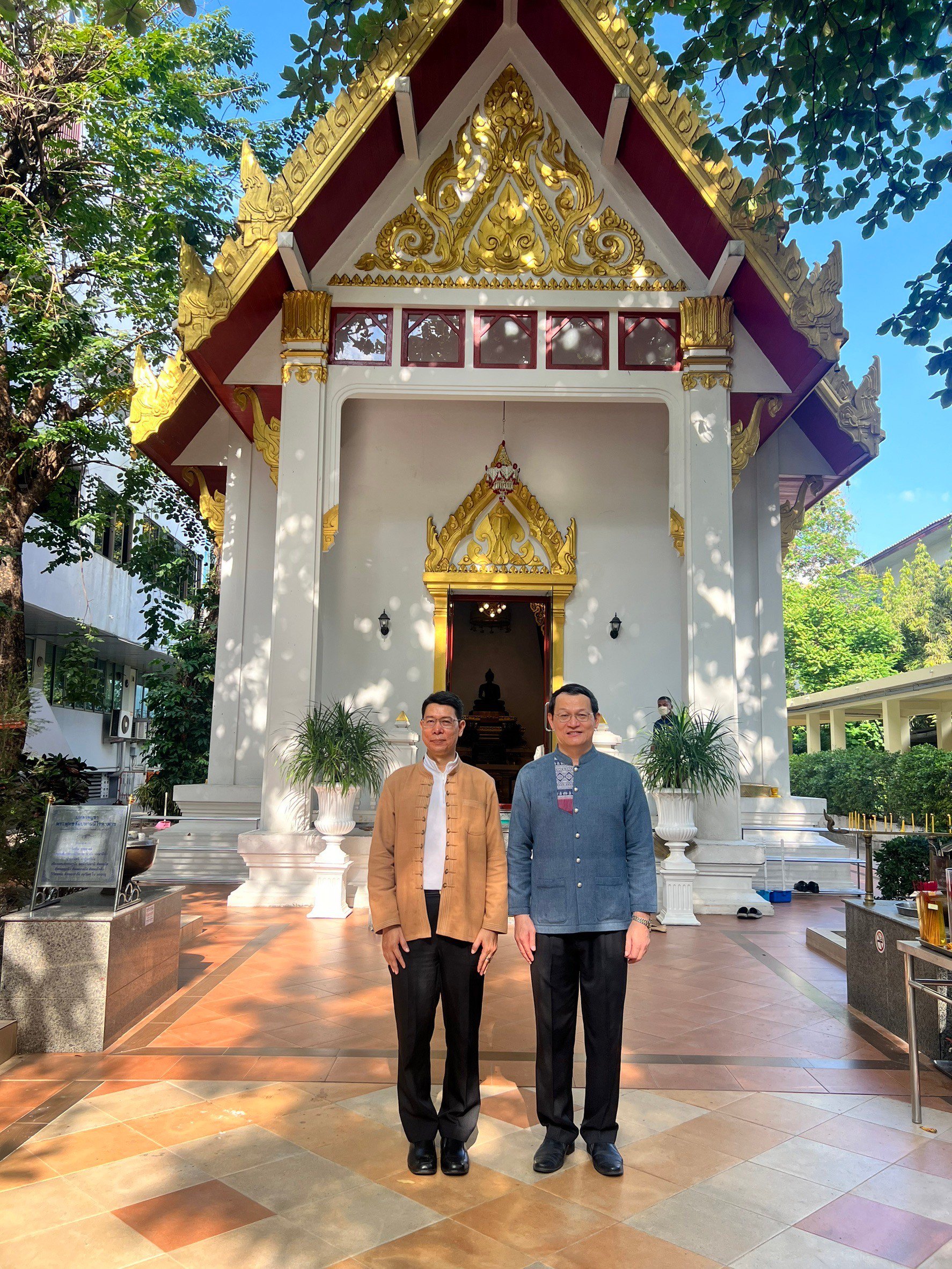 ศส.กสอและกข.กสอ เข้าร่วมกิจกรรมเข้าวัดทำบุญ ณ โรงพยาบาลสงฆ์ เนื่องใน “วันมาฆบูชา”