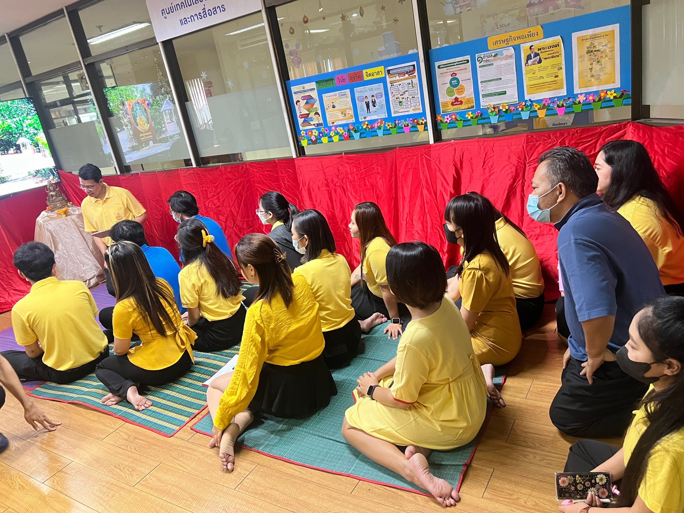 ศส.กสอ. จัดกิจกรรม ศส.กสอ. ร่วมใจ NTI ร่วมทำ น้อมนำคุณธรรมสู่องค์กร