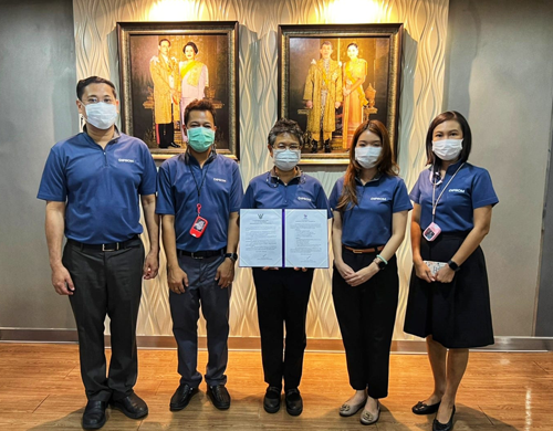 ประกาศเจตนารมณ์ร่วมขับเคลื่อนองค์กรคุณธรรม และประกาศคุณธรรมเป้าหมาย